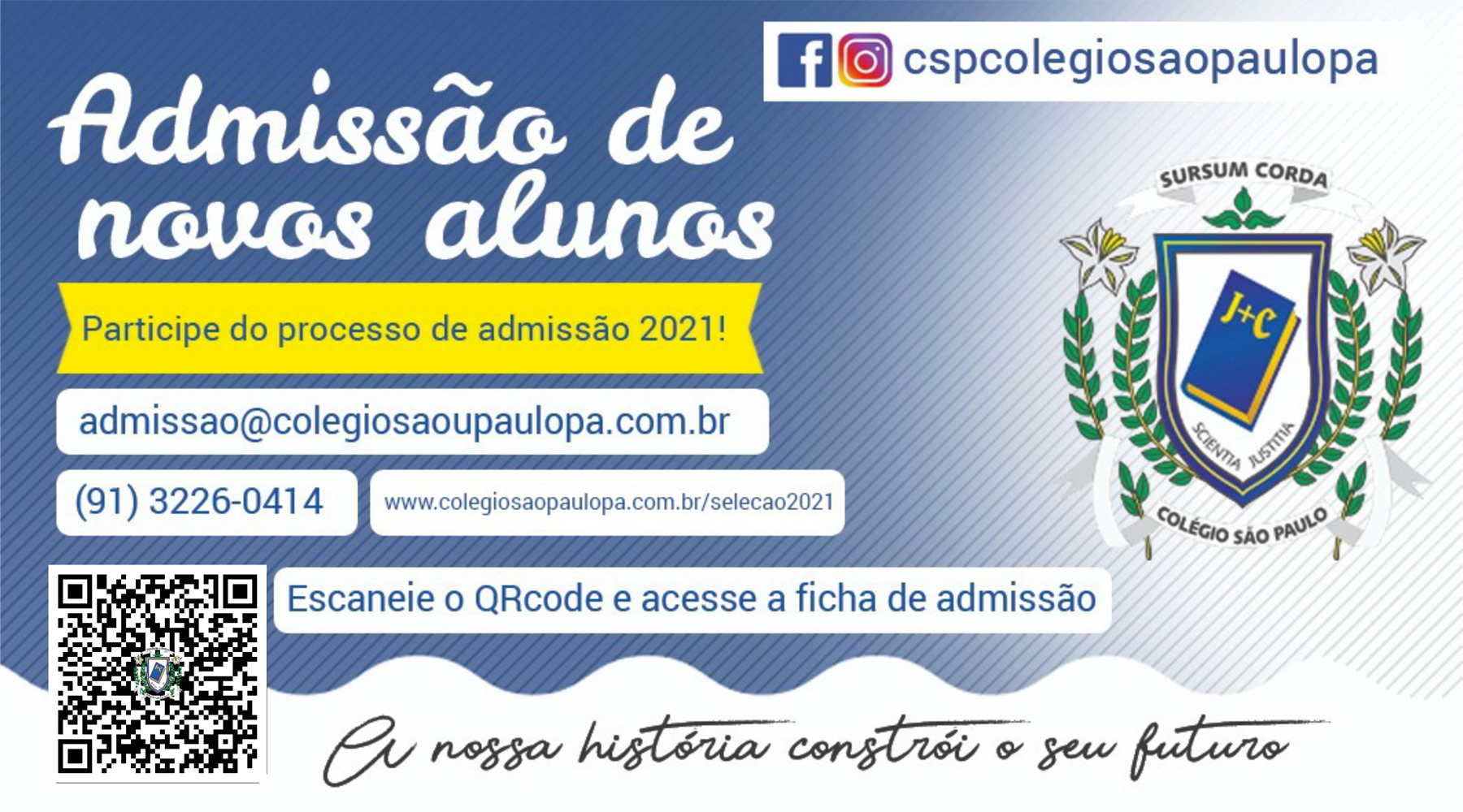 ADMISSÃO 2021 - CLIQUE NO IMAGEM PARA PARTICIPAR!