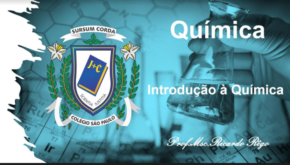 Introdução à Química - Prof. Ricardo Rêgo